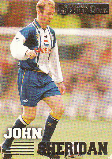 John Sheridan Sheffield Wednesday 1996/97 Merlin's Premier Gold #124